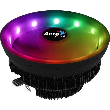 AeroCool Core Plus Processor Cooler 1-Pack – High Performance, Sleek Black Design, 25mm – Enhance Your Build Today!